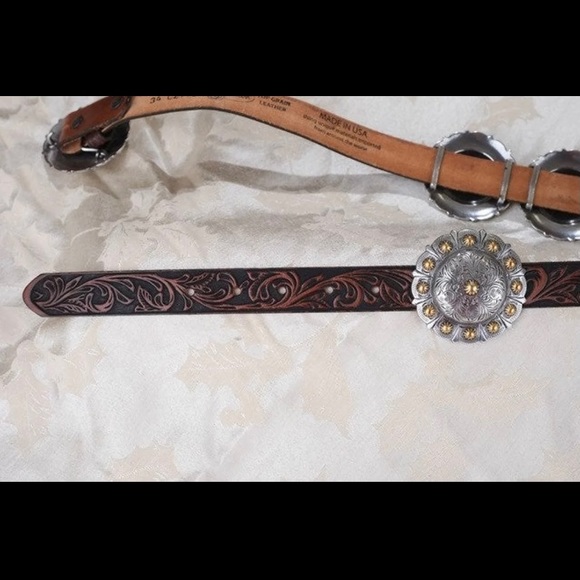 Justin Tucson Concho Belt